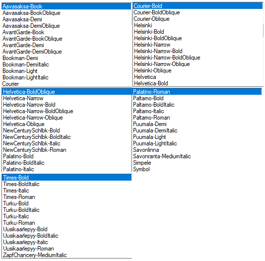 Variable Fonts